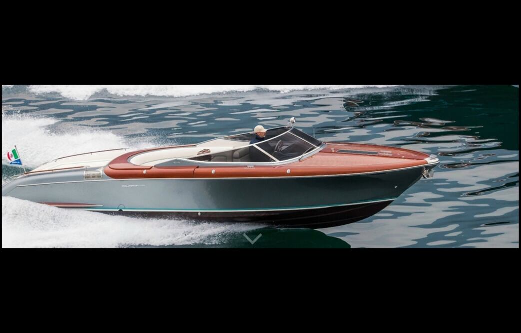 Diseñada y construida en Italia para navegar en aguas europeas, su precio original era de un millón de euros. Foto: Riva-Aquariva-Super