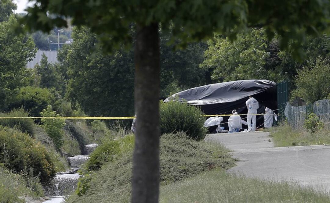 'Terrorista' de Francia se tomó selfie con cabeza de su víctima