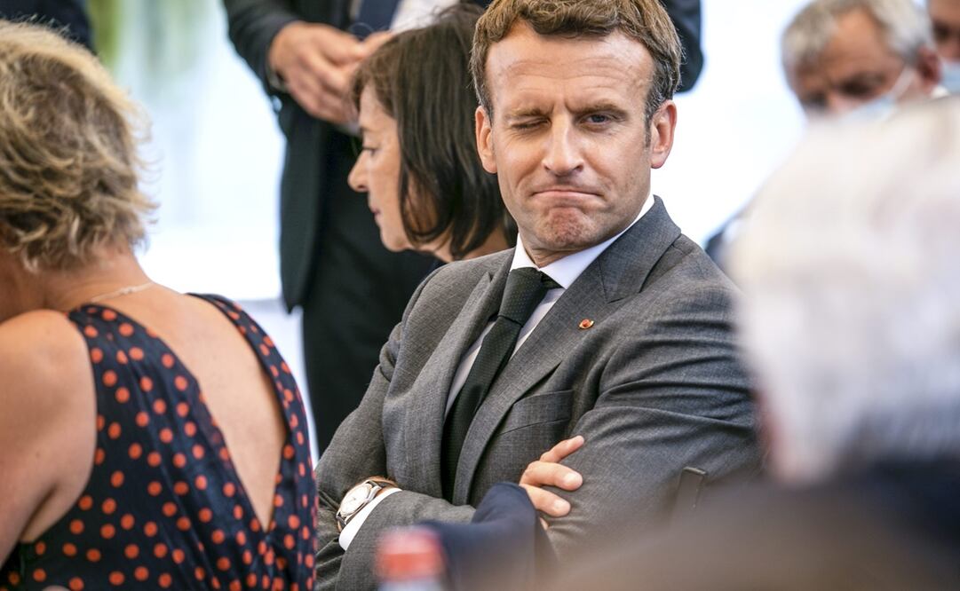 Emmanuel Macron, mandatario francés. Foto: Xinhua