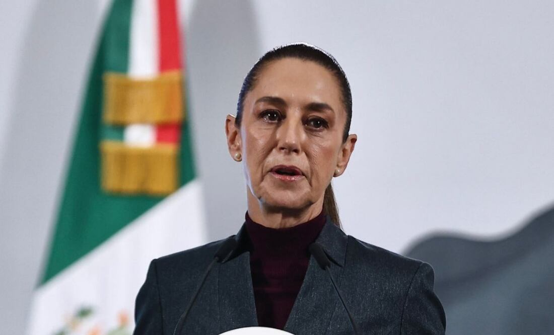 Conferencia matutina de la presidenta Claudia Sheinbaum en Palacio Nacional el 19 de junio de 2025. Foto: Berenice Fregoso/ EL UNIVERSAL