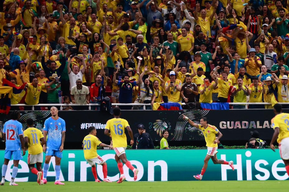 Colombia en el Estadio Guadalajara, durante la Fase de Grupos de la Copa del Mundo de 2026 - Foto: Diego Simón Sánchez | EL UNIVERSAL