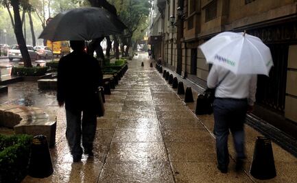Registran lluvia ligera en cinco alcaldías de CDMX