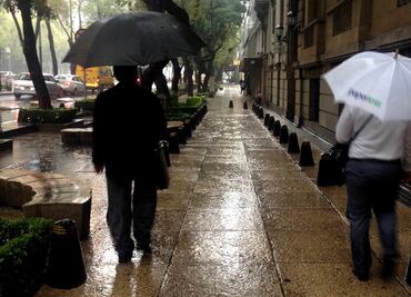 Registran lluvia ligera en cinco alcaldías de CDMX