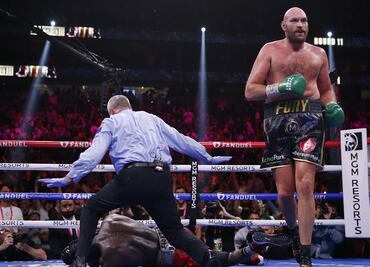 Fury noquea de manera fulminante a Wilder y retiene título de peso pesado