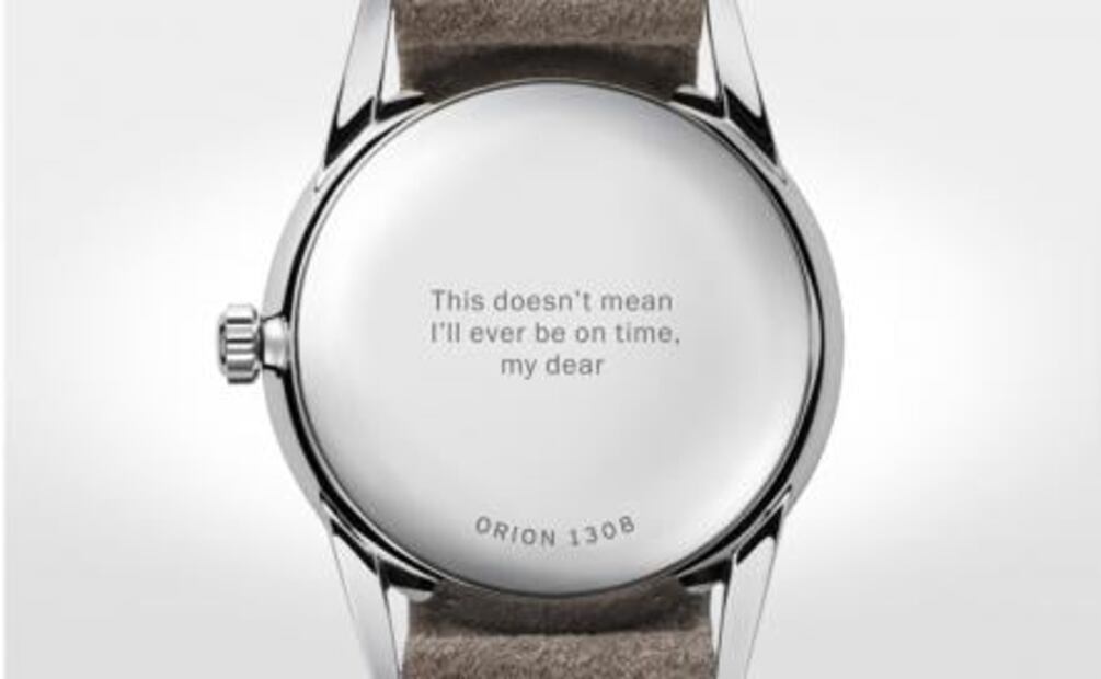 Champaña sobre la carátula, lo nuevo de Nomos Glashütte