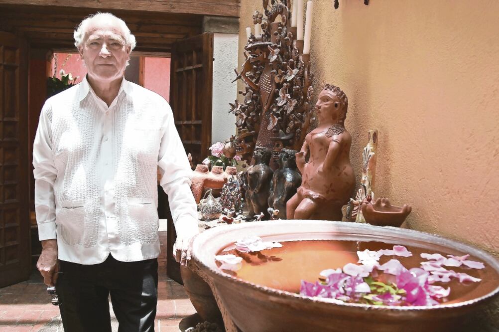 En la foto: José Luis Cortés, presidente del Colegio de Arquitectos de la Ciudad de México (ARIEL OJEDA. EL UNIVERSAL)