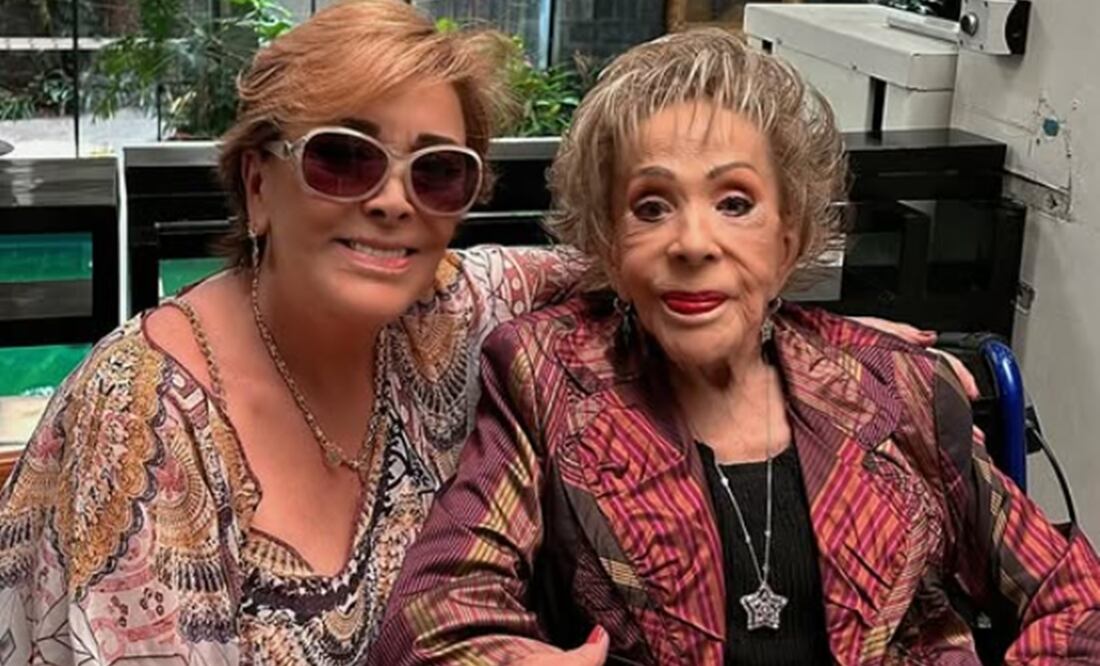 Sylvia Pasquel y Silvia Pinal. Foto: Instagram oficial.