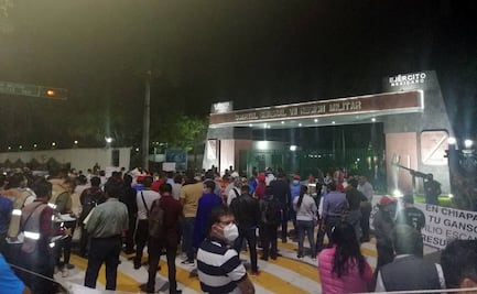 CNTE retira bloqueo en Chiapas y permite el paso a camioneta de AMLO
