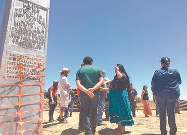 “El muro profana cementerio sagrado”