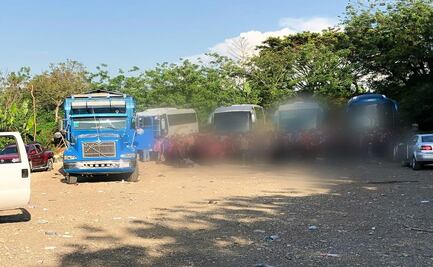 Aseguran a 194 extranjeros en Chiapas