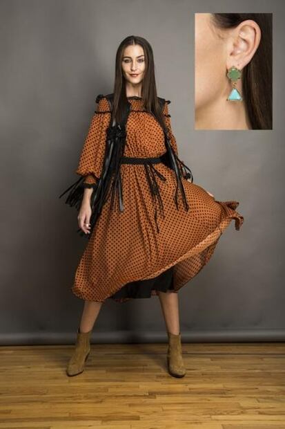 Otoño: la estación ideal para usar botas y vestido