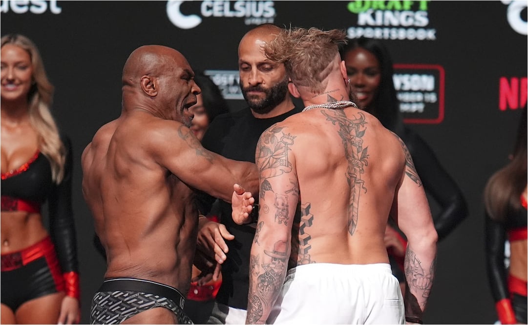 FOTO: AP - Madre de Jake Paul lanza advertencia a Mike Tyson tras abofetear a su hijo