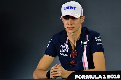 Esteban Ocon, piloto reserva de Mercedes para el 2019