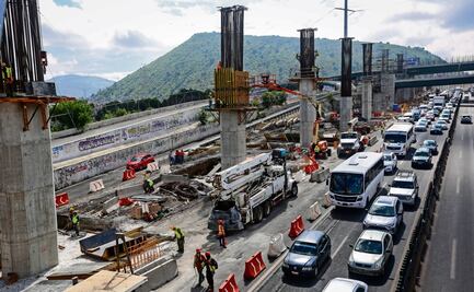 Crónica. Obras del trolebús alentan los viajes en la autopista México-Pachuca