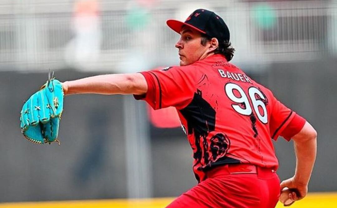 Trevor Bauer se queda en Diablos Rojos - Foto: @diablosrojosmx en Instagram