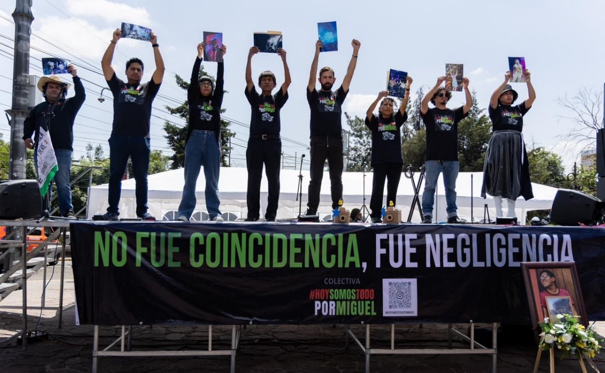 ️ A un año de la tragedia en el festival de música Ceremonia 2026, en el que fallecieron dos fotoperiodistas, familiares de Miguel Ángel Rojas organizaron un 