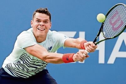 Cae Raonic, avanza Djokovic 