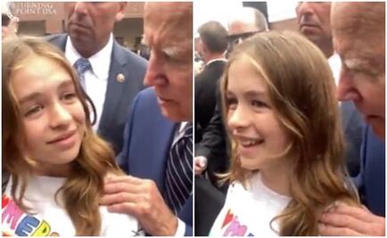 Momento incómodo de Biden: "nada de chicos hasta los 30", le aconseja a una adolescente