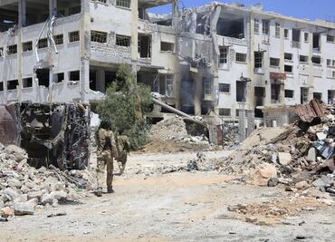 Mueren cinco en nuevo bombardeo a Alepo