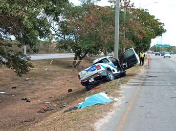 Se registran dos accidente viales en Yucatán; cuatro personas murieron