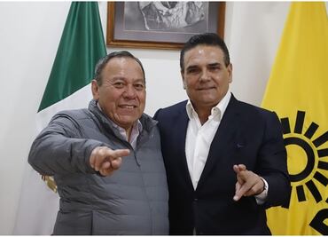 Presume Jesús Zambrano reconciliación con Silvano Aureoles con fotografía