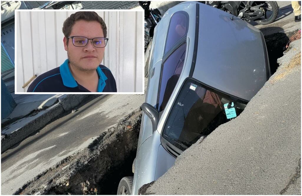 El afectado es Miguel Ángel Campos de 25 años. FOTO: Isidro Corro/ EL UNIVERSAL/