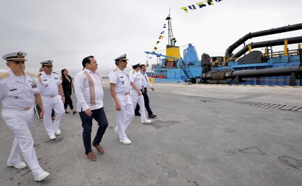 Inician obras de ampliación del puerto de altura de Progreso, Yucatán; estado se consolida como eje estratégico en comercio marítimo global