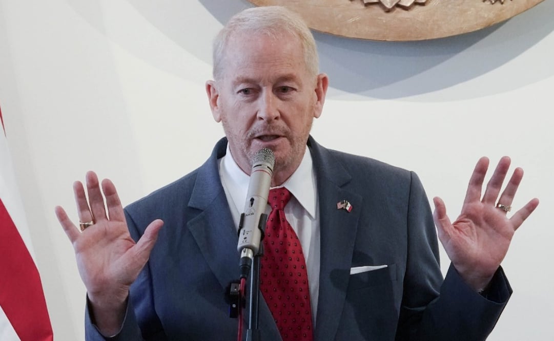 Ronald Johnson, embajador de Estados Unidos en México. Foto: Camila Ayala Benabib / Cuartoscuro