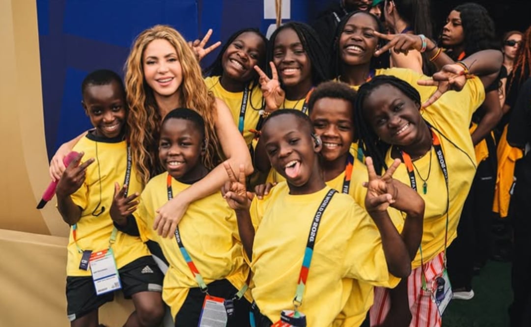 ¿Quiénes son Guetto Kids?; grupo de baile infantil que se presentarán en el final del Mundial 2026 junto a la cantante colombiana Shakira. Foto: Instagram @shakira