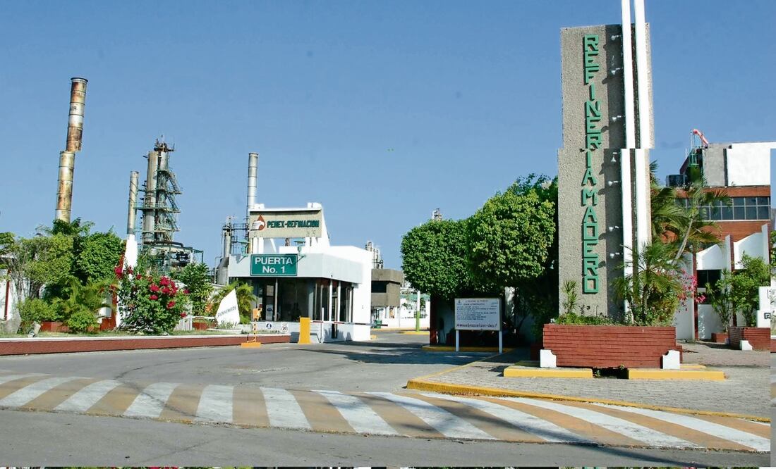 La refinería de Petróleos Mexicanos de Ciudad Madero, en el estado de Tamaulipas, es la que tiene la mayor plantilla laboral, al contar con 4 mil 131 trabajadores Foto: Archivo / El Universal