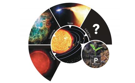 Estrellas conformadas por fósforo podrían explicar el origen del elemento químico