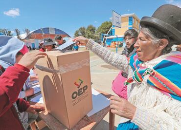 Presidente de Bolivia se definirá en segunda vuelta