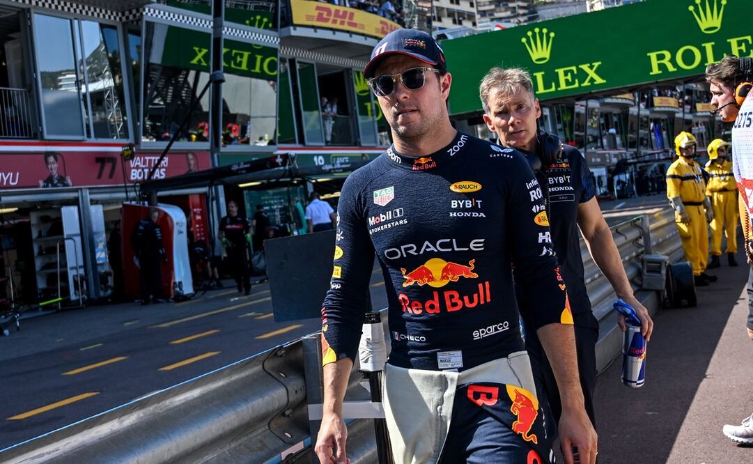 Sergio Pérez chocó en Mónaco / Foto: EFE