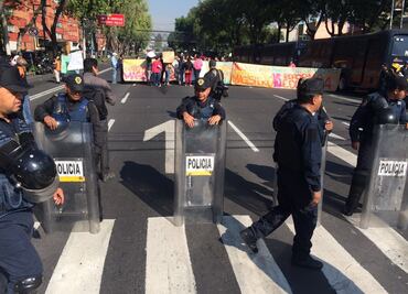 SEP: 118 escuelas en paro en la Ciudad de México