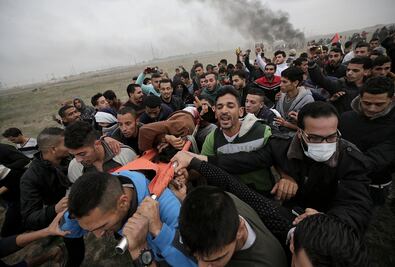 Dos palestinos muertos en enfrentamientos con Ejército israelí