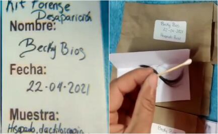 Video de TikTok: activista propone “kit por si un día desaparezco”; contiene huellas dactilares y cabellos