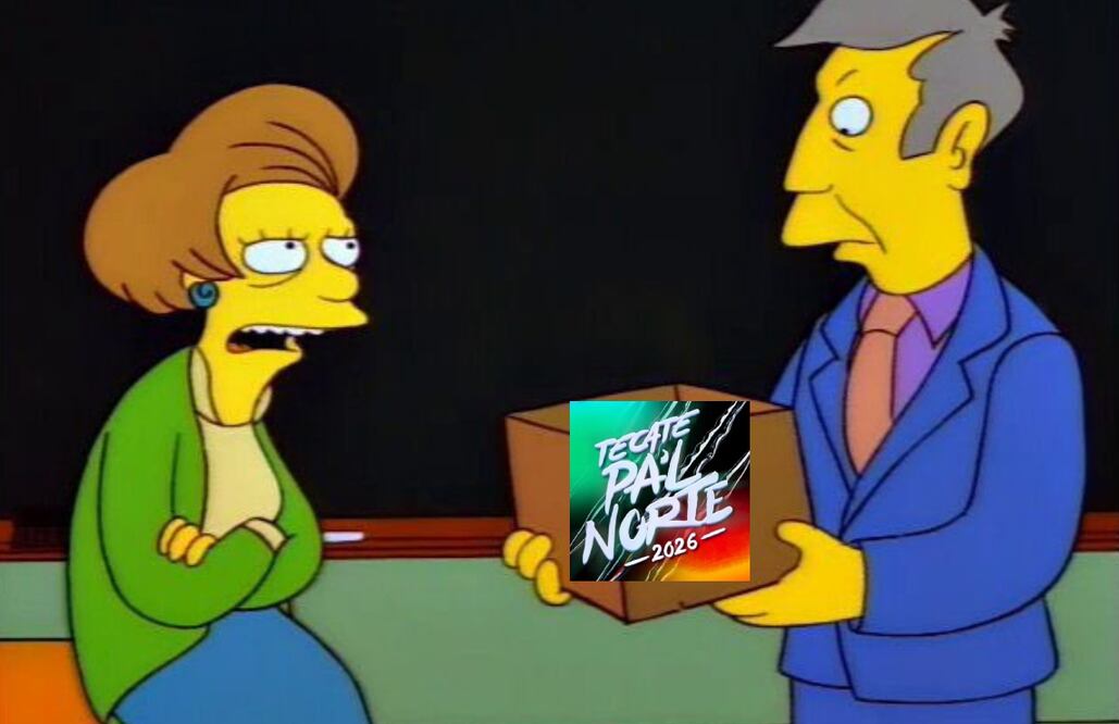 Los mejores memes que dejó el cartel del Tecate Pa'l Norte 2026. Foto: Redes Sociales