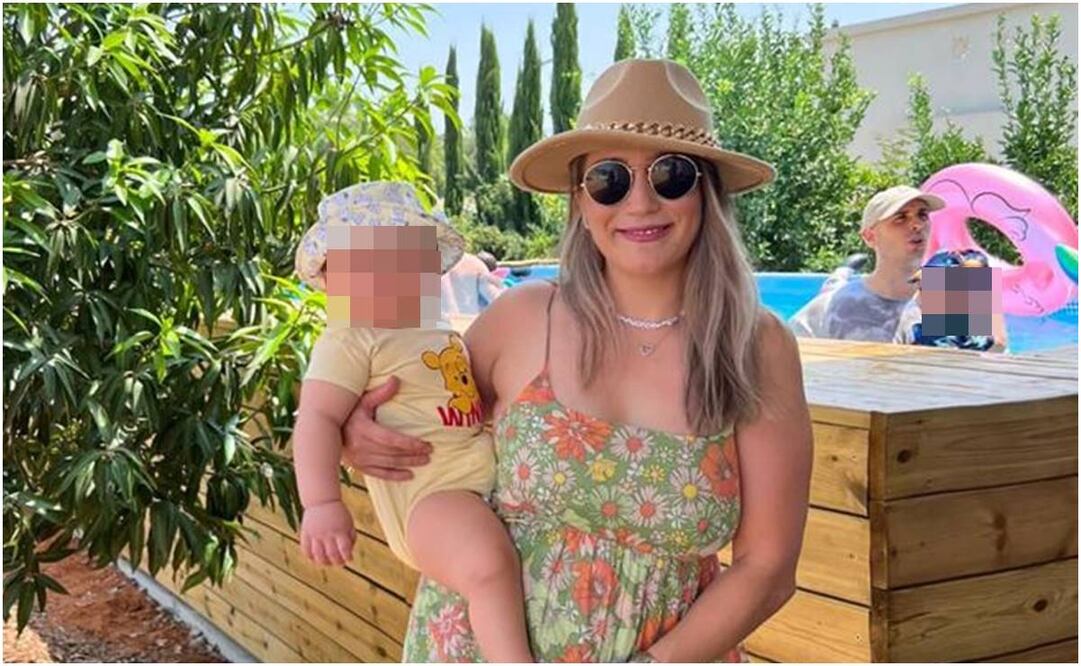 Priscila Naftali, la joven mexicana en Israel, hace un mes. Foto: especial