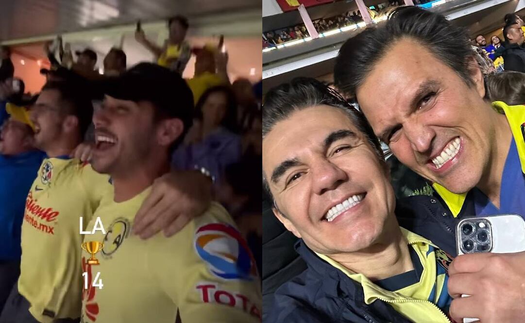 Varios famosos festejaron el triunfo del América. Foto: Instagram