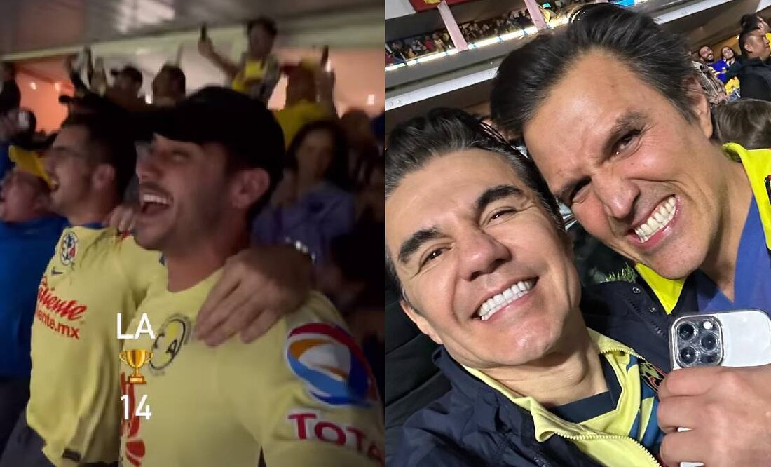 Varios famosos festejaron el triunfo del América. Foto: Instagram