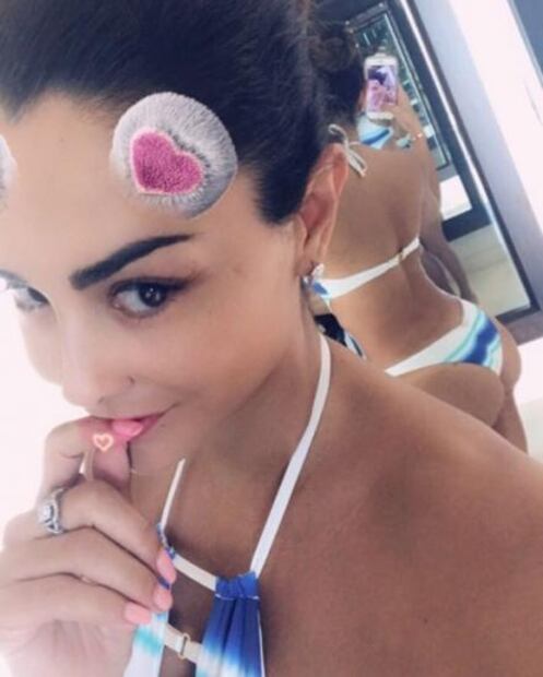 Ninel Conde presume curvas en bikini