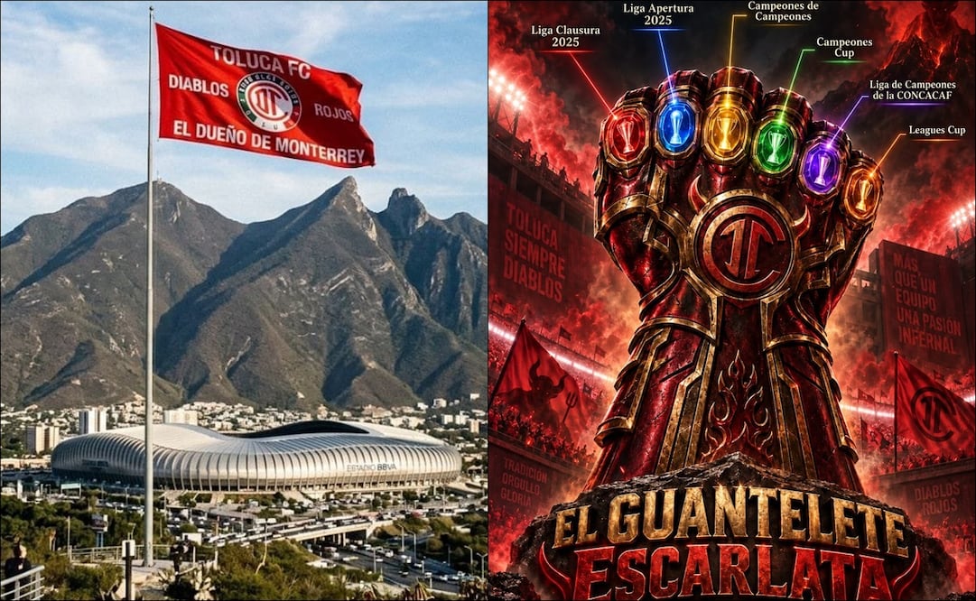 Toluca conquistó los mejores MEMES al levantar el trofeo de la Leagues Cup luego de derrotar a Monterrey / FOTO: ESPECIAL