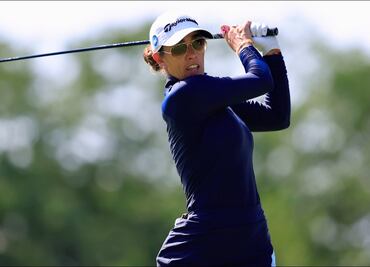 María Fassi no se presiona por jugar en México y utiliza la localía a su favor; cerró con águila en el 18 del México Riviera Maya Open