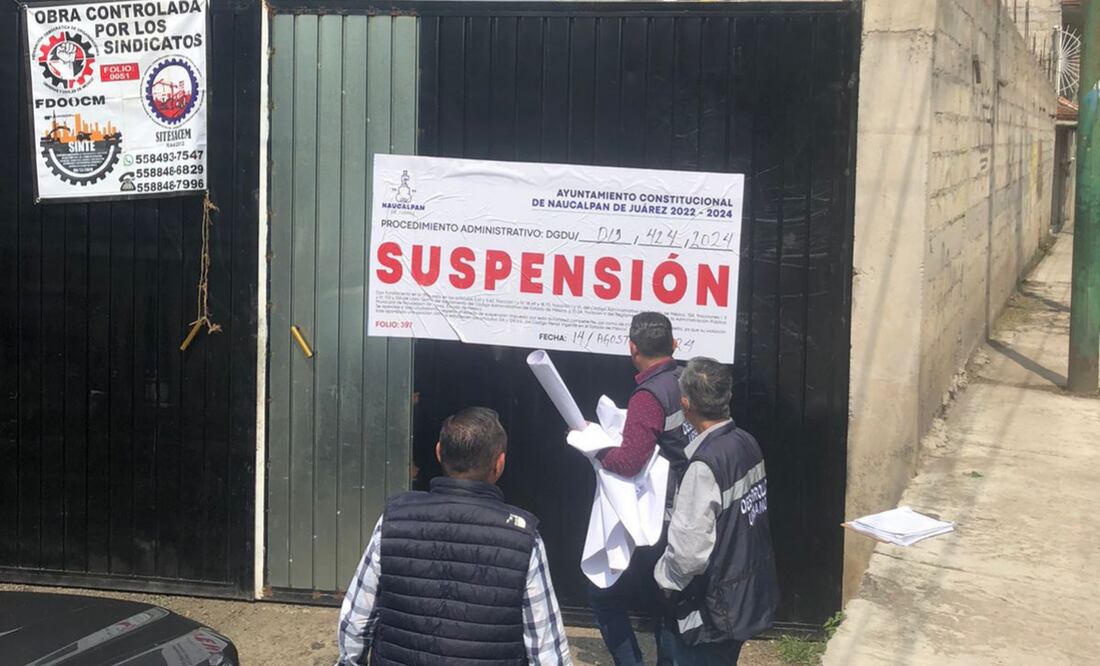 Las autoridades clausuraron el predio en donde se pretendía perforar un pozo de agua. Foto: Especial