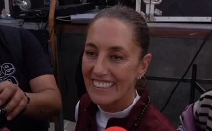 "No por mucho provocar se crece en las encuestas", responde Sheinbaum a Xóchitl sobre debatir