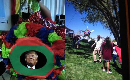 Cierran escuela de EU tras romper piñata de Trump
