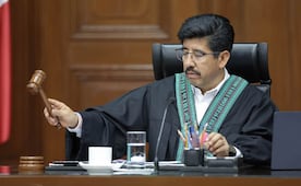 Hugo Aguilar destaca fin al "rezago heredado" por la vieja Corte; solo faltan 56 asuntos de los mil 471 que dejaron, dice
