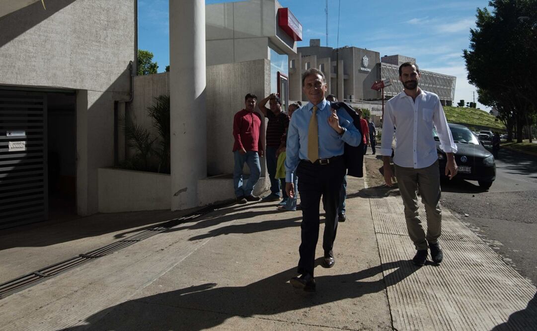 Miguel Ángel Yunes Linares acude al juzgado (Karlo Reyes/ EL UNIVERSAL)