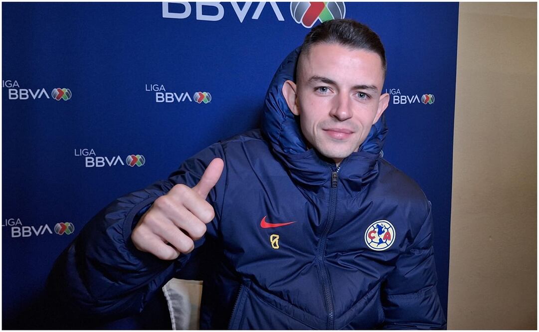 Álvaro Fidalgo, jugador del América - FOTO: Sebastían García / EL UNIVERSAL