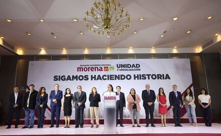 Sheinbaum suma a Marcelo Ebrard, Manuel Velasco y César Yáñez a su equipo de campaña